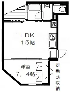villa bianco SUGITA【2階】の間取り