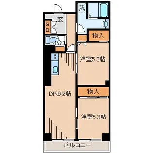 ステラ清水【2階】の間取り