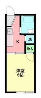 DIVINE 戸塚町【1階】の間取り