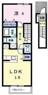 シェーネ【2階】の間取り