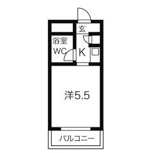 ドール呼続【1階】の間取り
