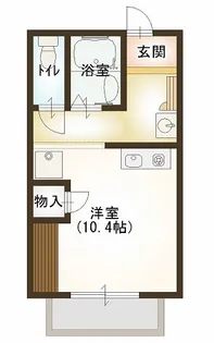 グリーンハートマンション【1階】の間取り