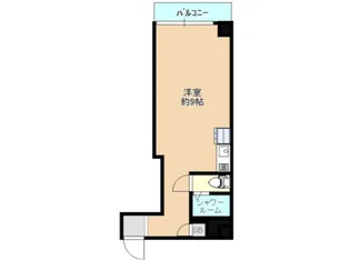 ピースシャトー舟入【5階】の間取り