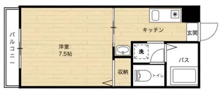 コットンハウス201号室【2階】の間取り
