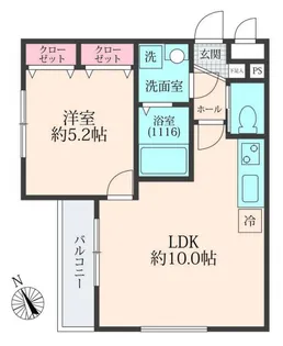 サンピア幕張本郷【2階】の間取り