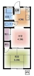 グリーンハイム【2階】の間取り