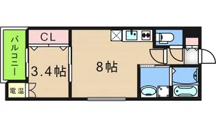 AVANTIO COURT【1階】の間取り