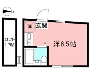 ピュアハウス白楽一番館【1階】の間取り