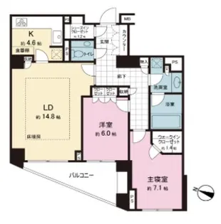センチュリーフォレスト【3階】の間取り