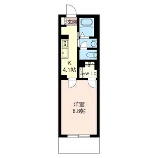 リヴェーラ オートロックマンション シャーメゾン!【1階】の間取り