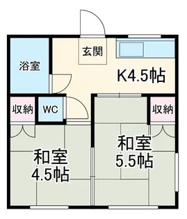 エステート早田【5階】の間取り