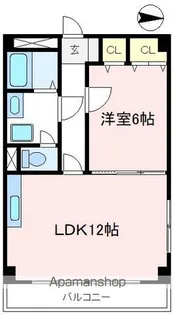 石川マンション【2階】の間取り