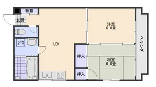 紫原ファイブビル【3階】の間取り