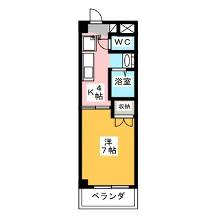 FULL HOUSE YAGOTO【6階】の間取り