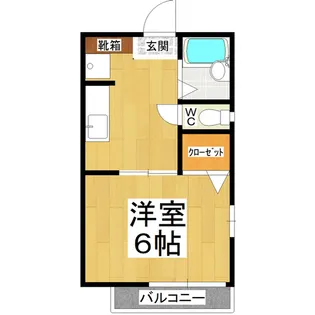 茨城県土浦市中高津3【アパート】の間取り