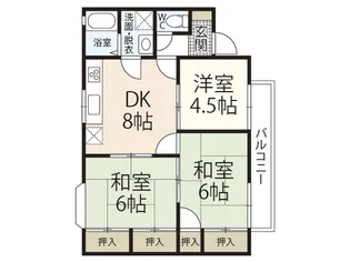 メゾン隅田【1階】の間取り