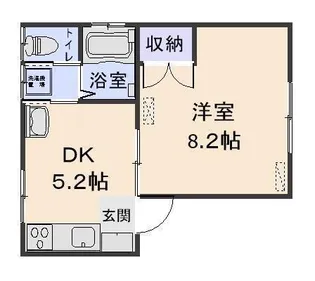 Ym堤端III【1階】の間取り