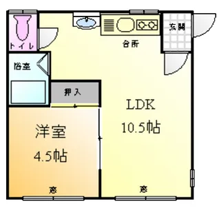 Mハイツ宮の森2【1階】の間取り