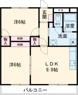 VPマンションIII【3階】の間取り