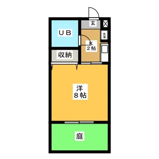 アネックス小出【1階】の間取り