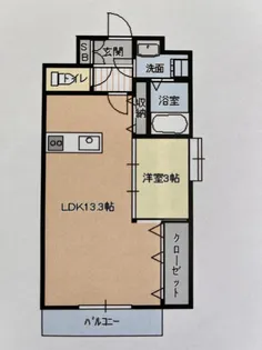 ラ・レジェンダ白川公園【5階】の間取り
