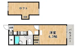 Sky Garden【2階】の間取り