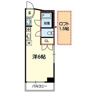 フォルム細工町 802号【8階】の間取り