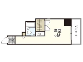 プラスパー東雲【4階】の間取り