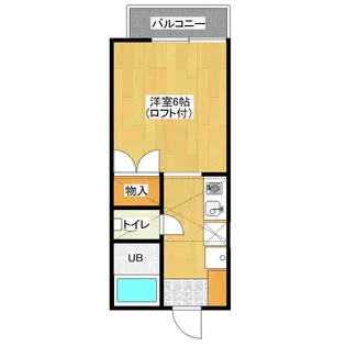 千葉県千葉市中央区葛城1【アパート】の間取り
