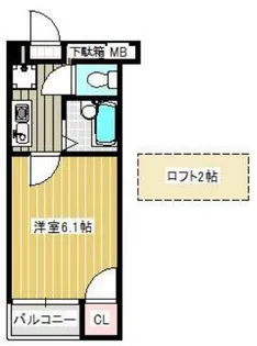 広島県呉市本町【マンション】の間取り
