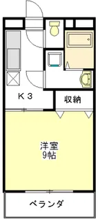 メルヴェーユ【3階】の間取り
