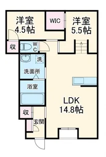 メゾンT・S【1階】の間取り