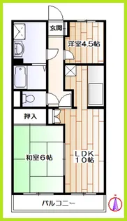 パラゾドゥカーレ【1階】の間取り
