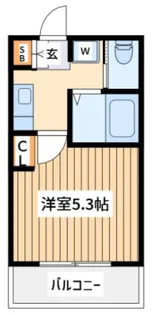 Breeze Park鶴見【2階】の間取り