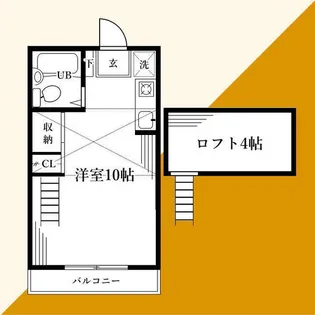 カターラ【2階】の間取り
