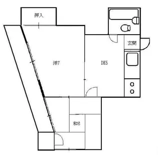 広島県広島市東区矢賀新町1【マンション】の間取り