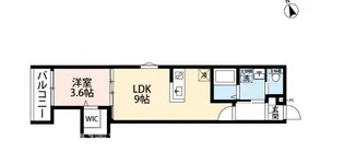 MIRAI STAGE 松戸新田【2階】の間取り