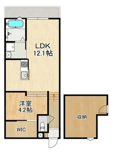 Modern Palazzo 諫早Luce【1階】の間取り