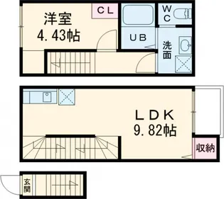 プライムガーデン武蔵小金井の間取り