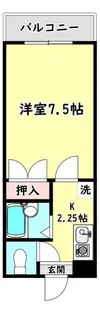 大阪府寝屋川市萱島桜園町【マンション】の間取り