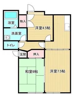 センチュリーなりけ【2階】の間取り