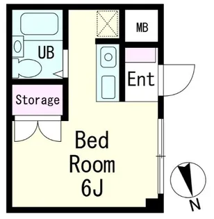 サンライズ【1階】の間取り