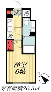 千葉県市川市相之川3【マンション】の間取り