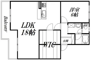 ハイクレストサンシャインI【2階】の間取り
