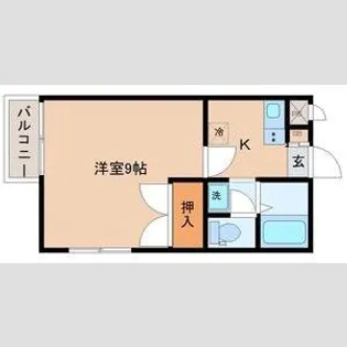 STAYニュータイプビル【4階】の間取り