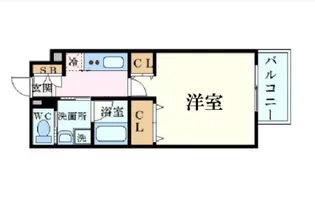 キャピタルビル【4階】の間取り