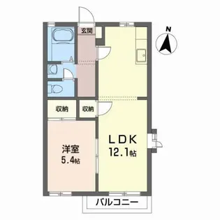 グランドール・K【2階】の間取り