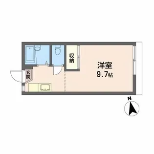 パークアベニュー【1階】の間取り