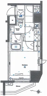 東京都板橋区清水町【マンション】の間取り