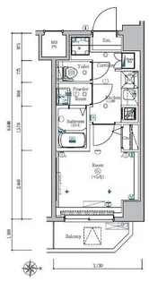S-FORT川口並木【2階】の間取り